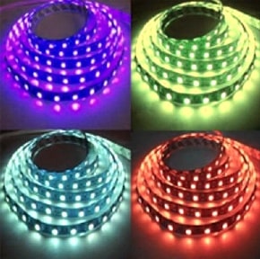 Taśma LED 5m SMD 3528 600 diod/5m wodoodporny - neutralny SY